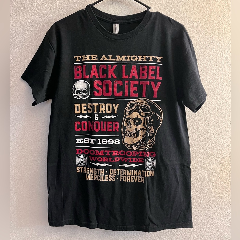 Black Label Society band shirr